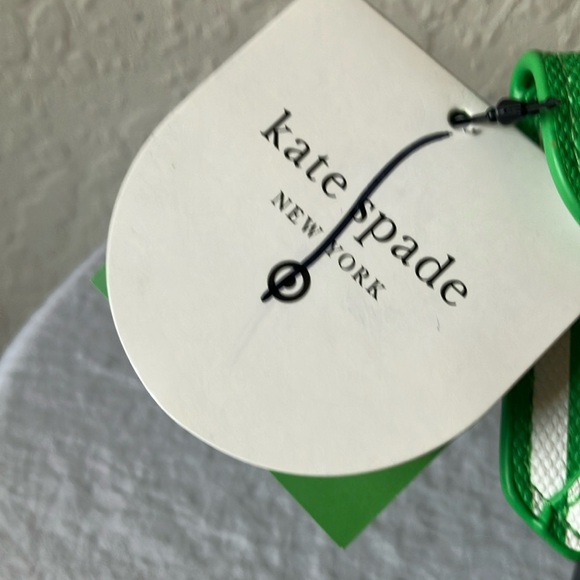 Kate Spade x Target: Green& White Striped Wallet - Picture 2 of 16